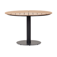 Lisomme Bente ronde tuintafel bruin - Ø 113 cm
