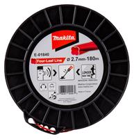 Makita E-01840 Maaidraad 2,7x180mtr rood | Mtools