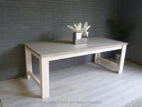 Het Steigerhouthuis Steigerhouten Tafel Budget - 100 x 80 x 78 cm