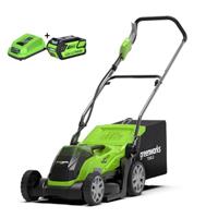 Greenworks 40V 4Ah grasmaaier (35cm)