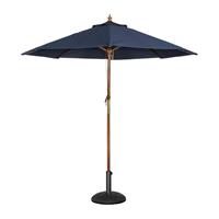 Bolero ronde donkerblauwe parasol 3 meter