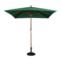 Bolero vierkante groene parasol 2,5 meter