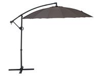 Livarno Home Zweefparasol antraciet Deluxe