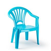 PlasticForte Kinderstoelen lichtblauw kunststof 35 x 28 x 50 cm -