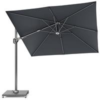 Platinum Voyager T2 Premium Zweefparasol 2,7x2,7 M - Faded Black