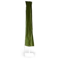 VCM Schutzhülle Sonnenschirm  Ø 4m Reißverschluss Grün Wetterschutz Polyester 2,30m mehrfarbig
