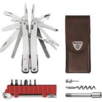 Victorinox SwissTool Spirit X Plus Multitool Taschenmesser 36 Funktionen Lederetui