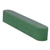 Sandkastenrand aus Gummi / Abschlusskante / Gummiziegel - 100x15x15 cm - Grün