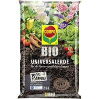 Compo BIO Universalerde Pflanzenerde Blumenerde, torffrei, 7,5 Liter, 1122498004 - 