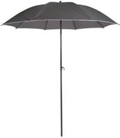 Hioshop Strand parasol S Ø160cm antraciet.