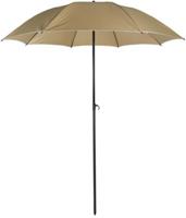 VCM Balkon Sonnenschirm Strandschirm Gartenschirm UV Schutz rund braun