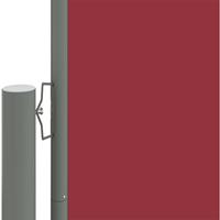 vidaXL Tuinscherm uittrekbaar 200x1000 cm rood