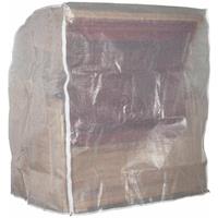SONNENPARTNER Schutzhülle transparent für 3-Sitzer ca. 175x110x156 cm (BxTxH)