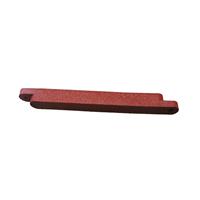 Abschlusskante aus Gummi – Seitenteil – 100x10x10 cm – Rot - Rot