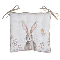 Clayre & Eef Kussen Met Foam 40*40*4 Cm Reb29
