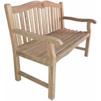 GARDENPLEASURE Bank ROMANG, 2 Sitzer Teak B-grade unbehandelt