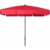 Doppler Sonnenschirm 'Sunline Waterproof NEO 185 x 120', 185 x 120 cm, rot, Bezug aus 100% Polyester, Gestell aus Stahl, 3,6 kg - 