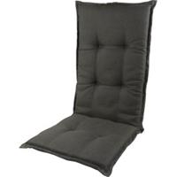 Hioshop Bliks 2xtuinkussen naar tuinstoel zwart.