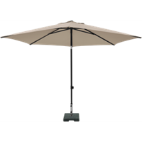 Madison Parasol ELBA PUSH-UP 300cm ecru