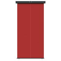 VIDAXL Balkon-Seitenmarkise 140 × 250 cm Rot - Rot