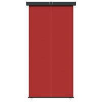 Balkonscherm 140x250 cm rood