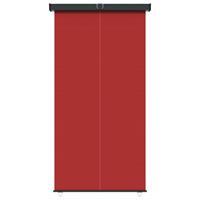 VIDAXL Balkon-Seitenmarkise 160 × 250 cm Rot - Rot