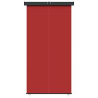 Balkonscherm 160x250 cm rood