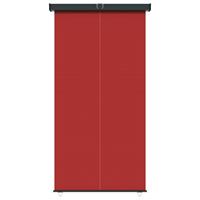 Balkonscherm 170x250 cm rood