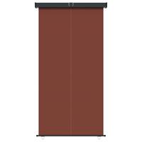 VIDAXL Balkon-Seitenmarkise 170x250 cm Braun - Braun