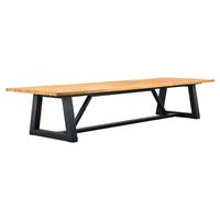 Timmermans Tuinmeubelen Suns Diningtafel Ovada Matt Royal Grey 340