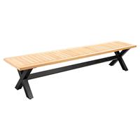 Timmermans Tuinmeubelen Yoi Sportbank Wakai Teak-black