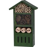 Insectenhotel Groen Huisje 33 Cm - Insectenhotel