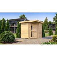 Weka Holzbau GmbH Gartenhaus 229 A, 21 mm, neue Design-Einzeltür