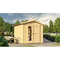 Weka Holzbau GmbH Gartenhaus 224 A, 21 mm, neue Design-Doppeltür