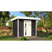 WEKA design huis 172 maat 1 antraciet 235x241cm