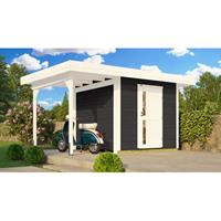 WEKA design huis 172 A maat 1 antraciet 235x241cm