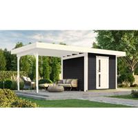WEKA design huis 172 B maat 1 antraciet 235x241cm