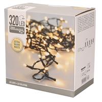 Shoppartners Kerstverlichting Extra Warm Wit Buiten 320 Lampjes 2400 Cm - Kerstverlichting Kerstboom