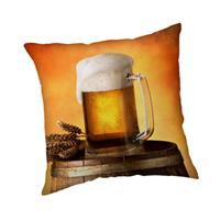 SimbaShop Bier Kussen Pul - 40 X 40 Cm - Polyester