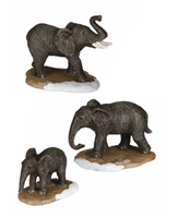 Lemax Luville Elephant Family
