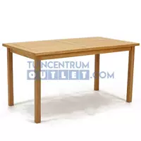 Vita Tuintafel Neva rh teak 144cm