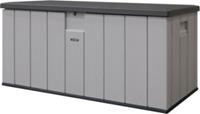 Lifetime Kunststoff-Kissenbox, 570L, 72x151x69cm hellgrau
