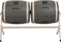 Lifetime Kunststof Composteerder met 2 vaten 380L - 79x160x110cm