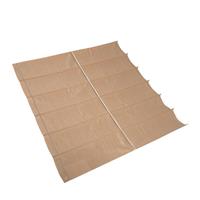 Nesling Compleet pakket: Harmonica schaduwdoek 2x4m Zand