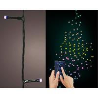 Lumineo Kerstverlichting App-control 50 Led Zwart