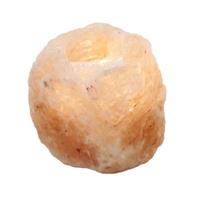 HTI-Living Windlichthalter Salzkristallstein apricot
