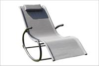 Yomonda Schaukelgartenstuhl grau