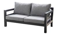 Yoi Midori sofa 2 seater alu dark grey/mixed grey