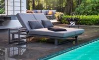 Yoi Kazoku duo lounger alu dark grey/mixed grey