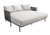 Yoi Umi daybed alu dark grey/rope green